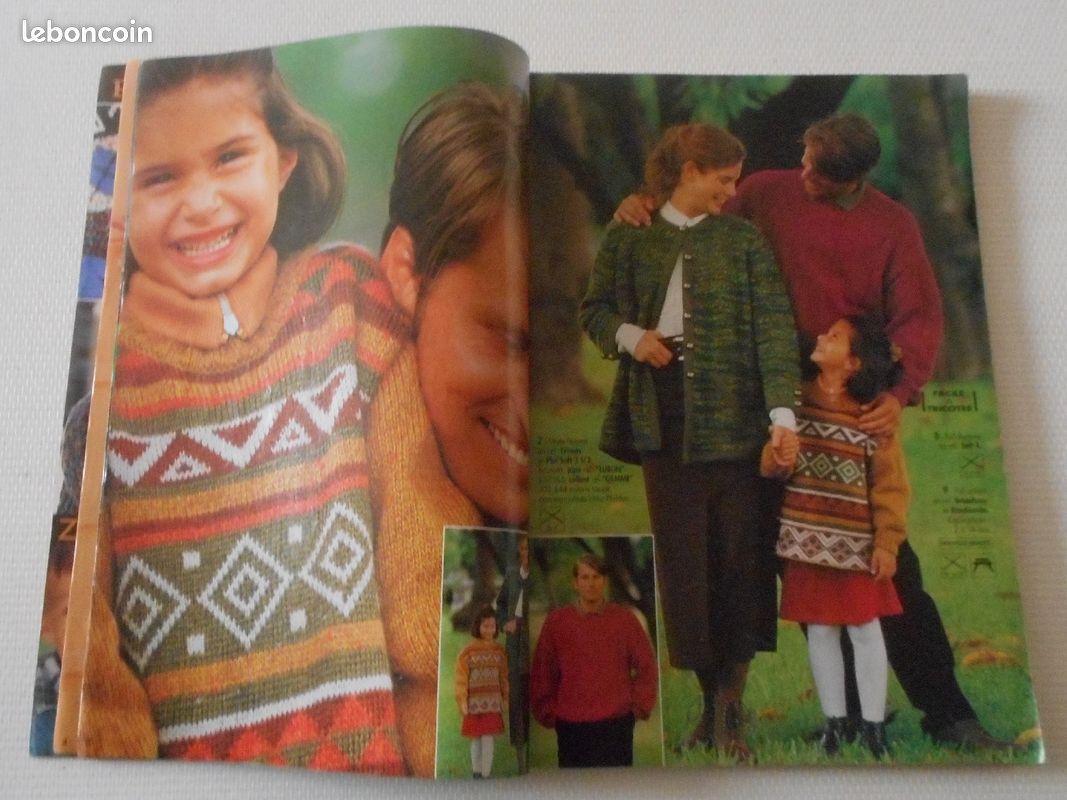 Catalogue Ancien Phildar N°276 Printemps-été 1996 - Modèles Tricot Famille - Occasion