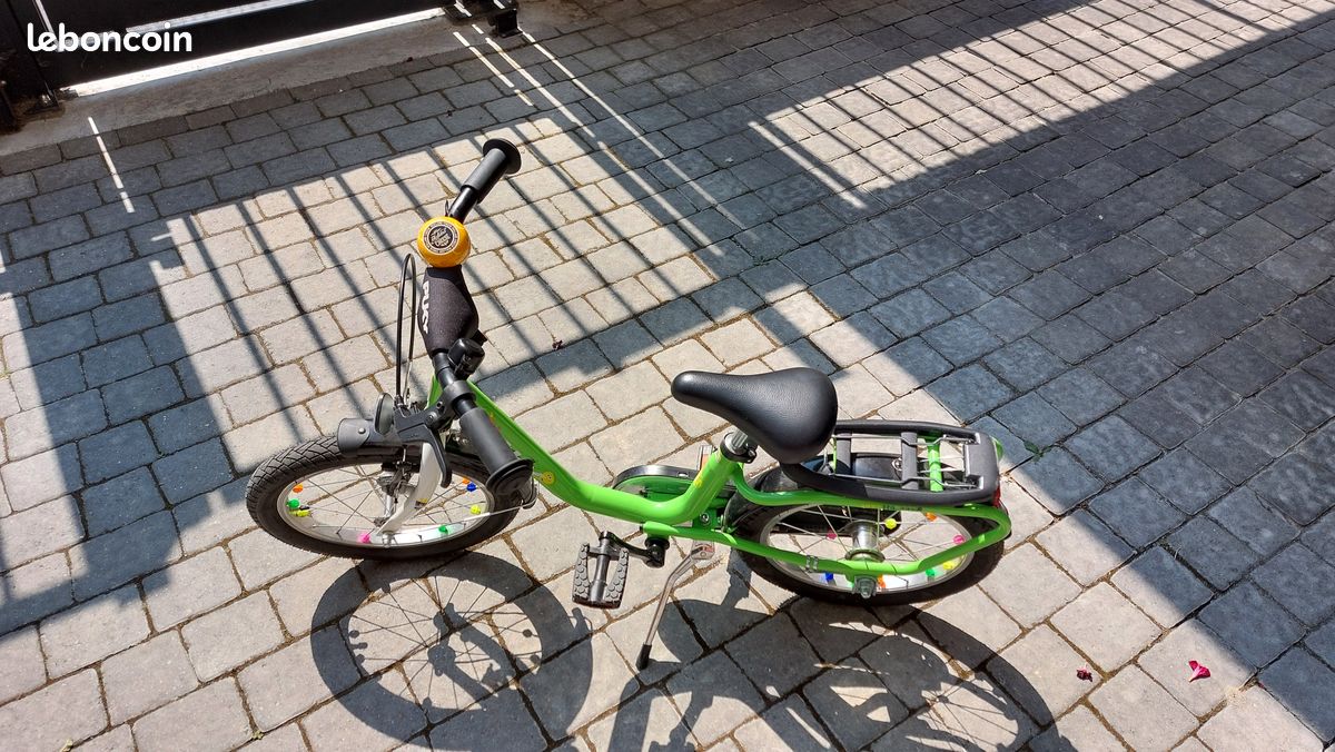 Vélo enfant puky 16" avec son jeu de petites roues (image 3)