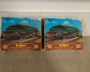 Maquette Kibri 9565 Quai De Gare De Bonn - échelle HO 1/87 Neuve