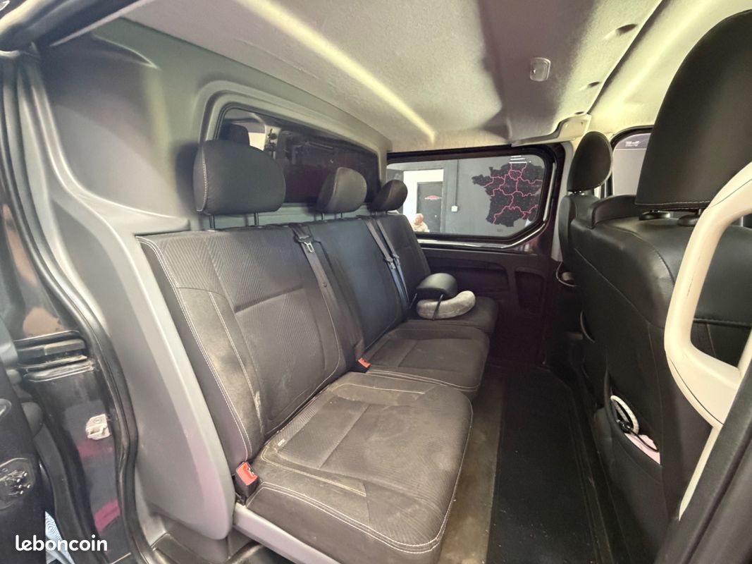 RENAULT TRAFIC CABINE APPROFONDIE L2H1 1200 KG DCI 140 CONFORT/Entretien Complet / Turbo neuf (image 28)