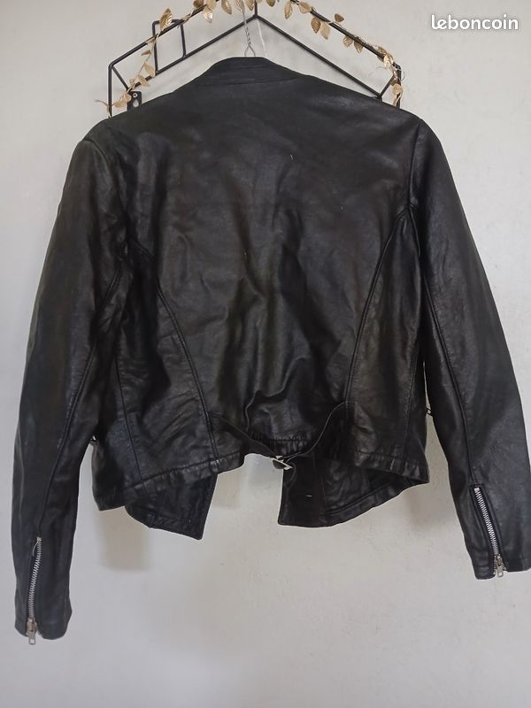 Veste en cuir taille M (image 7)