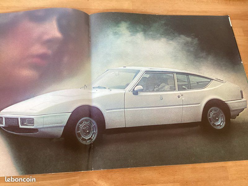 Photo De Presse Vintage – Simca Matra Salon Auto Paris 1974 – Tirage Argentique