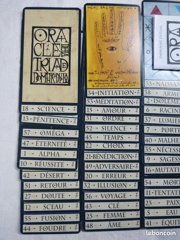 🔮 Oracle de la Triade (Complet 57 cartes) + Livre d'interprétation - Gange Éditions (image 5)