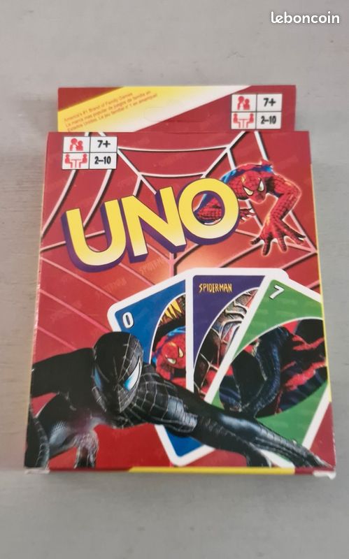 Jeu Uno Spiderman neuf (image 1)