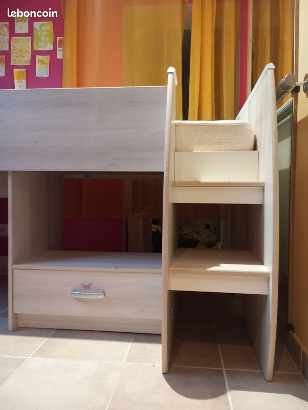 Lit en hauteur individuel enfant (image 2)