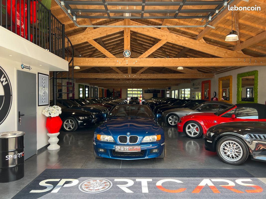 BMW Z3 2.2 6 Cylindres 170cv Phase 2 "Bleu Topaze / Cuir Classique Noir" 04/2001 SEULEMENT 65.000 km "ETAT NEUF" *LIVRAISON POSSIBLE (image 2)