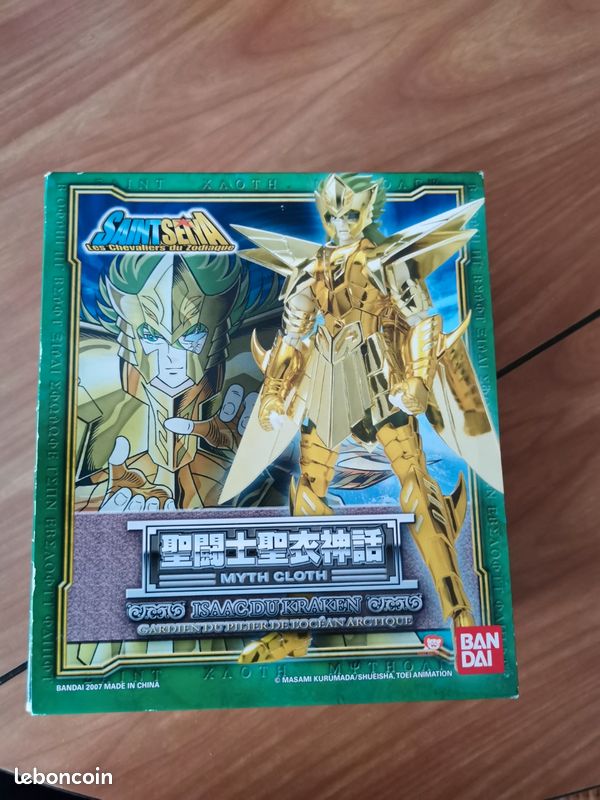Figurine Saint Seiya – Poseidon Isaac Du Kraken – Myth Cloth Bandai 2006 – Excellent État