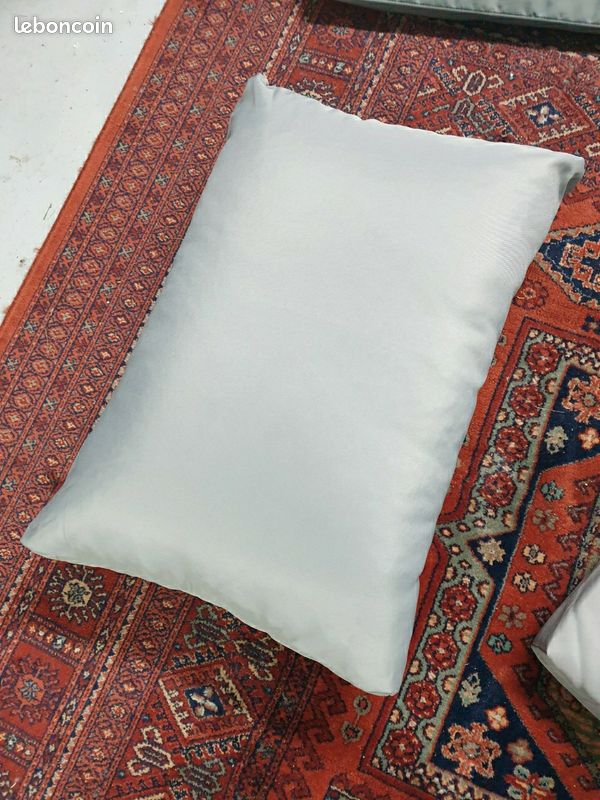 Coussins gris assise et dossier NEUF (image 2)
