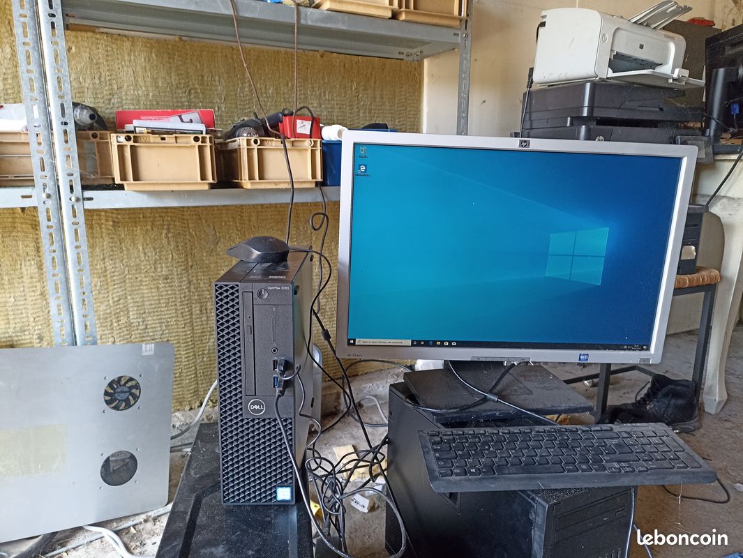 Pc complet avec ecran 24' optiplex 3060 (image 1)