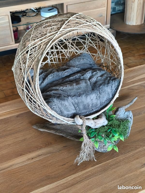 Bulle dodo chat. Neuf. Artisanal (image 1)