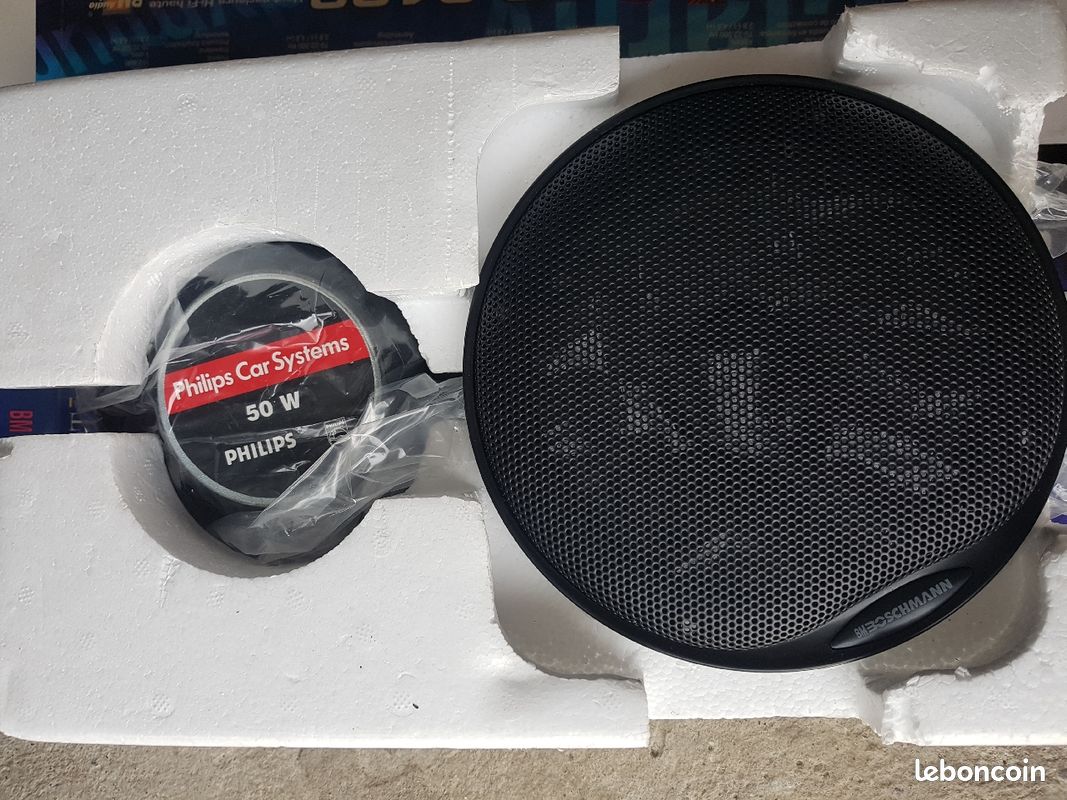 haut parleurs 15 watts - 4 ohms PHILIPS neuf d'époque