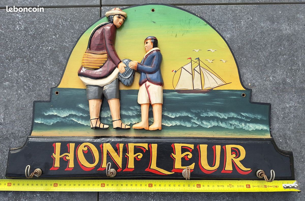 Porte clés mural déco HONFLEUR (image 4)