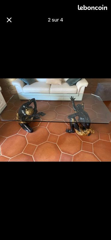 Table basse en verre (image 3)