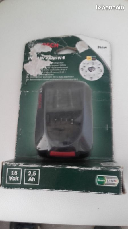 Batterie Bosch neuve 18 volt .2,5 Ah (image 1)