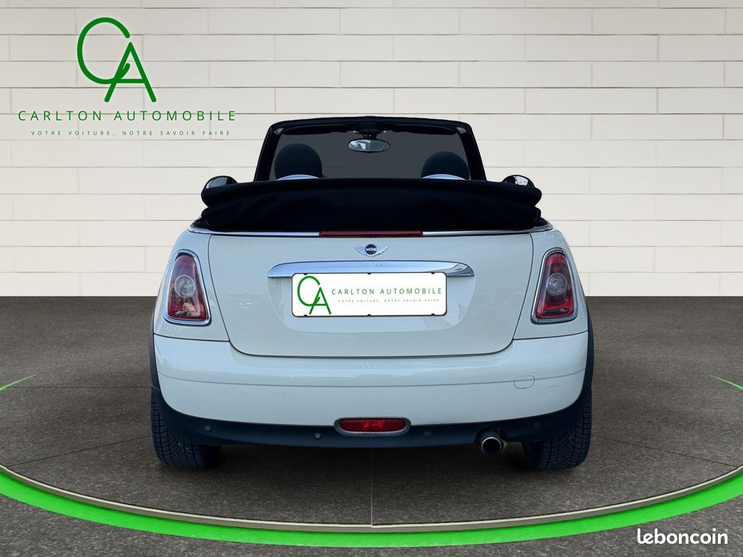 MINI CABRIOLET R57 98 ch One Pack Salt DECAPOTABLE-CABRIOLET-REGULATEUR-LIMITEUR-BLUETOOTH (image 7)