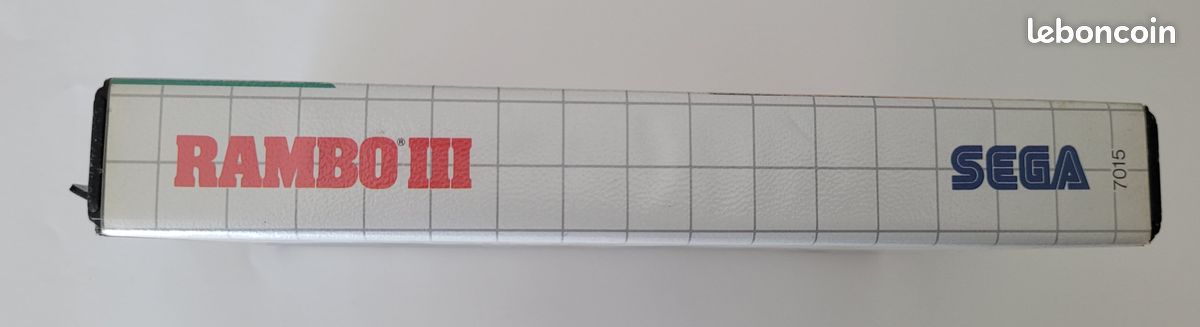 Jeu SEGA SMS Master System - Rambo 3 III - Complet (image 3)