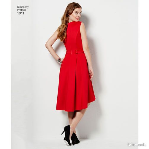 Patron couture Simplicity 1011: Robes (image 3)