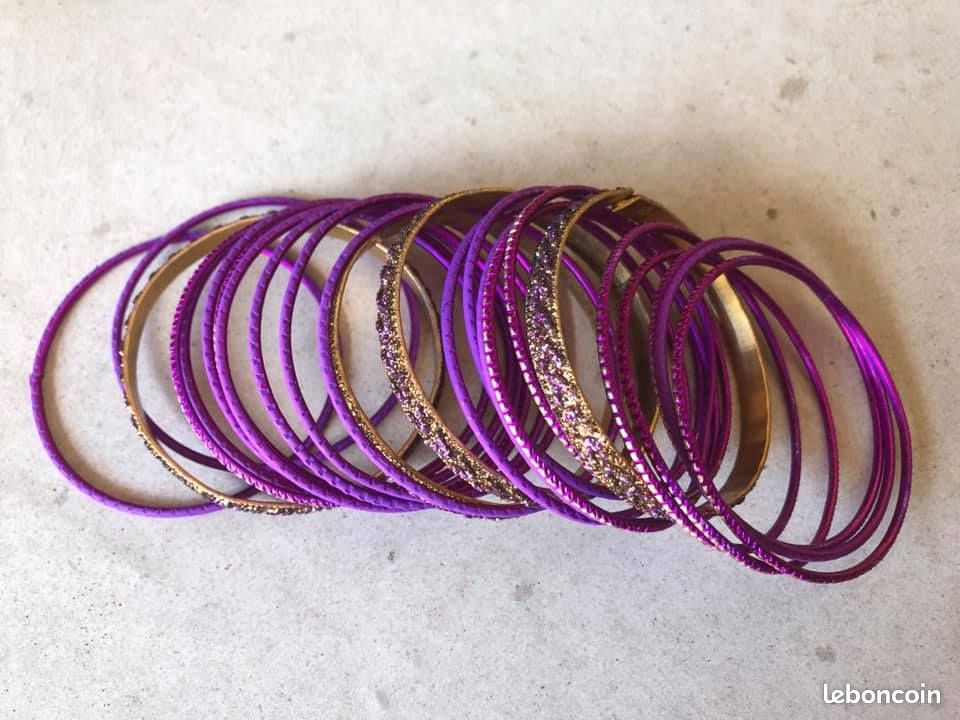 Bracelets enfants violets (image 2)