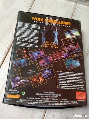 Jeu PC Wing Commander IV The Price Of Freedom - Big Box Française, Avec Notice, Très Bon état