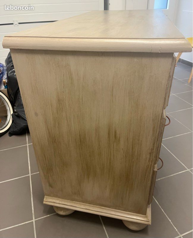 Commode bois vintage (image 2)