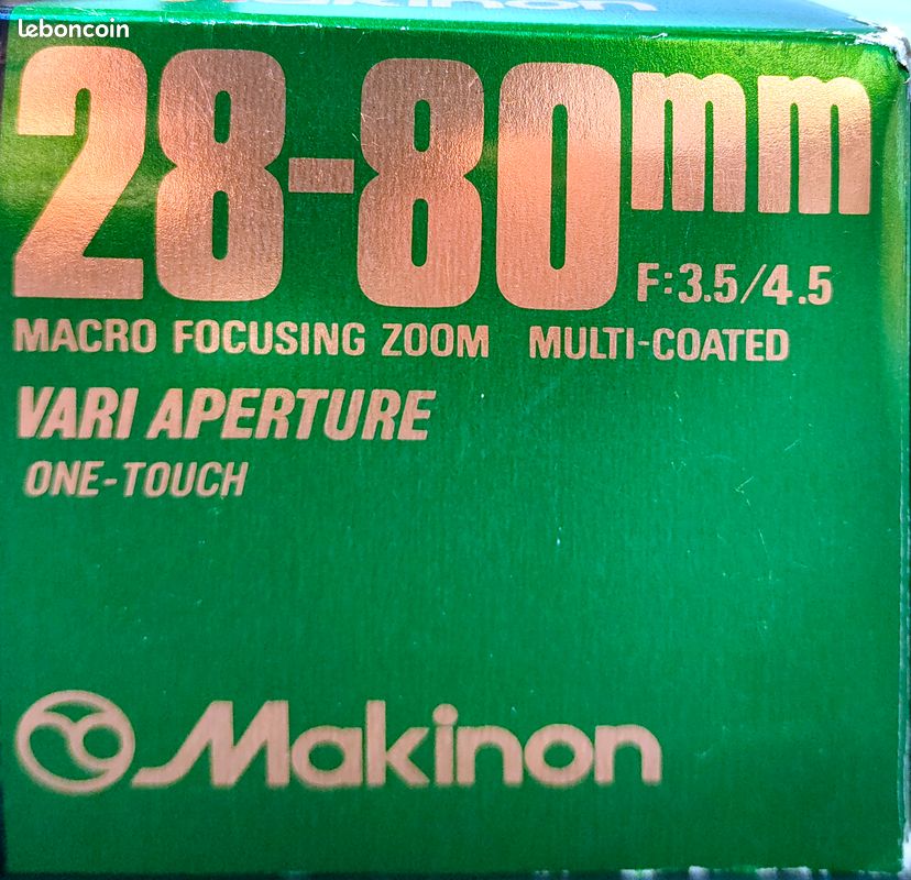 Objectifs appareil photo (image 1)