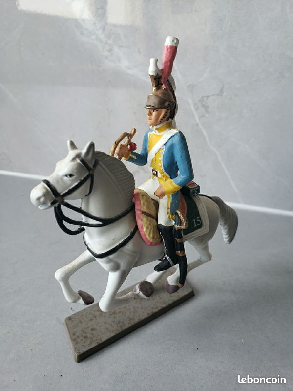 FIGURINE SOLDAT PLOMB - Glorieux Cavaliers De Napoleon - Starlux - N°1 Hussard EUR 5,50 - FR