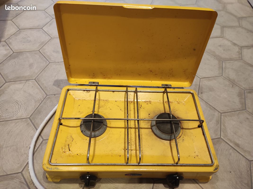 Vintage. ATAG Gas Stove two burner camping gastove duel gas cooker