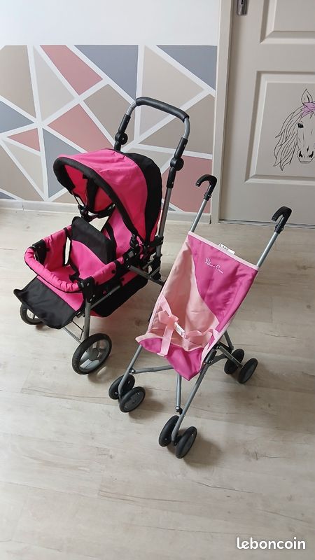 Ma premiere poussette canne - rose | poupees | jouéclub