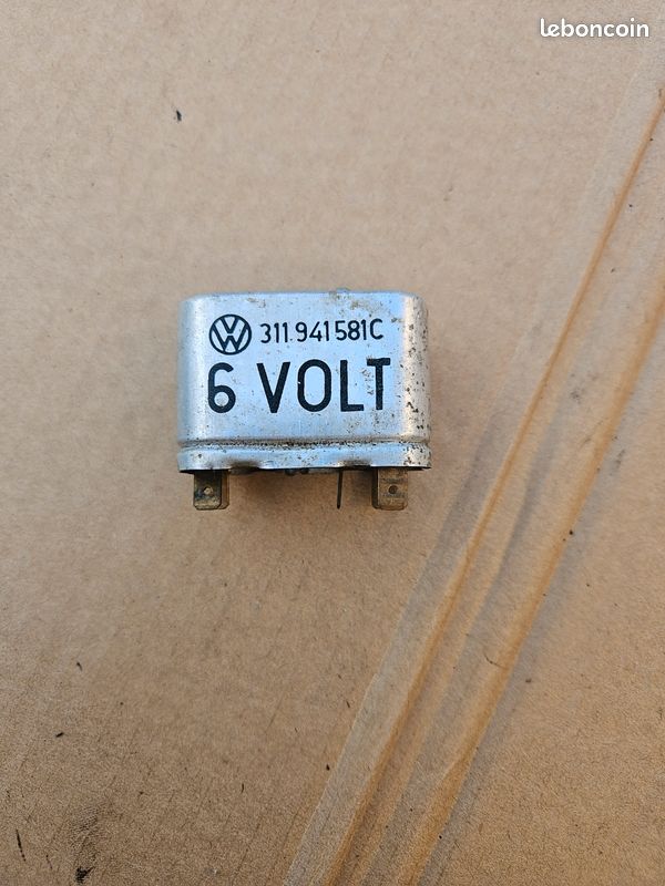 Relais code phare Cox Combi 6V (image 1)
