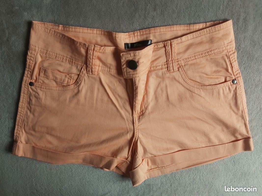 Short Orange clair Femme (image 1)