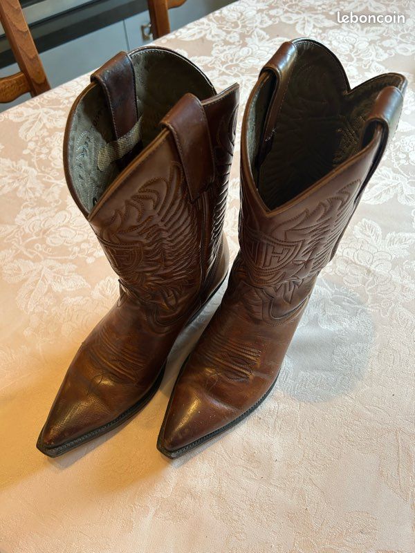 Santiagues mexicaines homme numerotees Johnny Hallyday