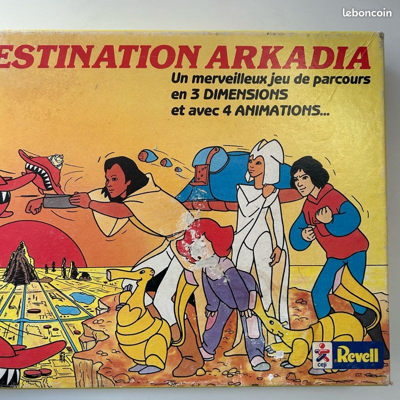 Jeu De Société Les Mondes Engloutis : Bic Et Bac Equilibristes - Ceji-Revell - Figurines Dessin Animé