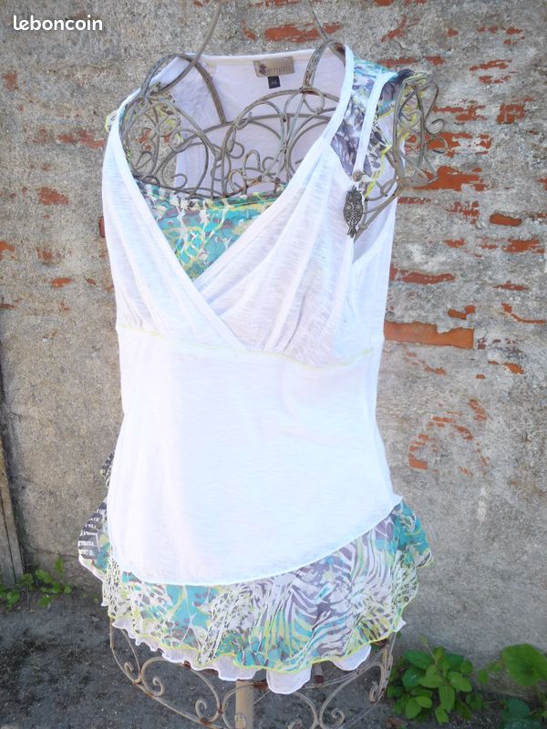 Haut blanc Women taille XXL (image 1)