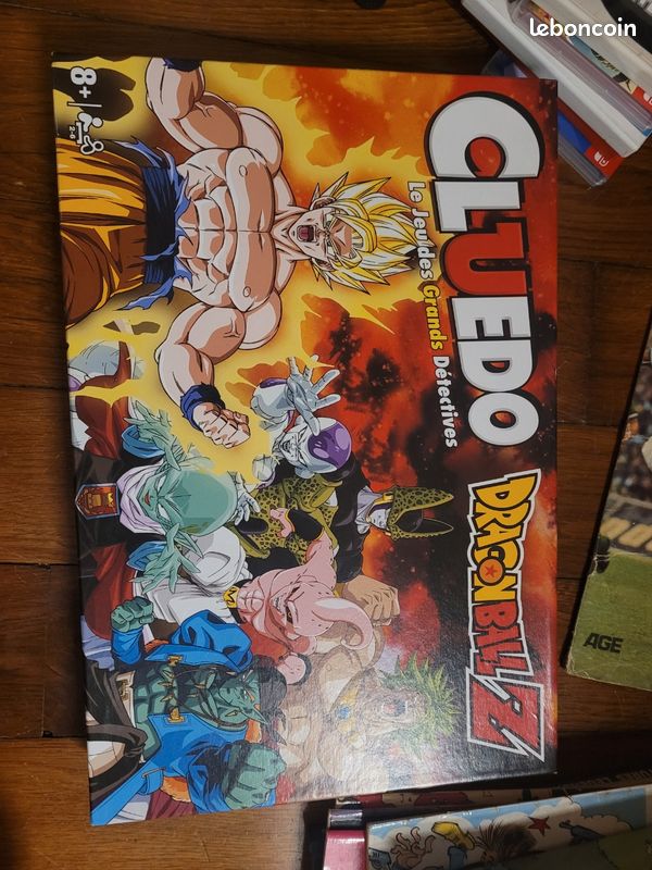 Jeu de societe cluedo dragon ball z bandai hasbro gaming (image 1)