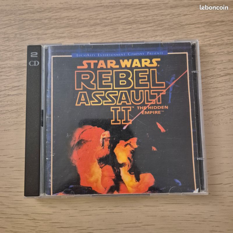 Jeu PC Star Wars: Rebel Assault – Version Big Box, En Très Bon état