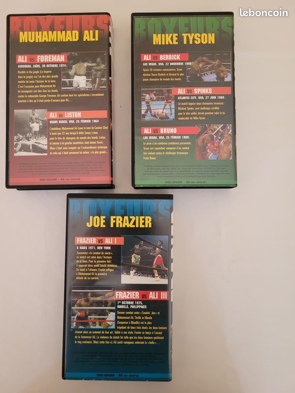 K7 vhs boxeurs (image 2)
