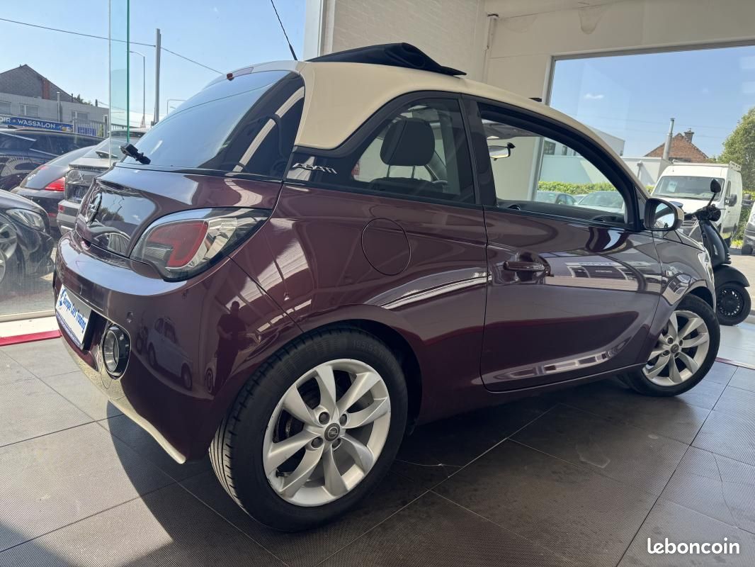 Opel Adam SWING TOP 1.2 69CH CAB CABRIO CABRIOLET 1ER MAIN CLIM GAR 12M (image 4)