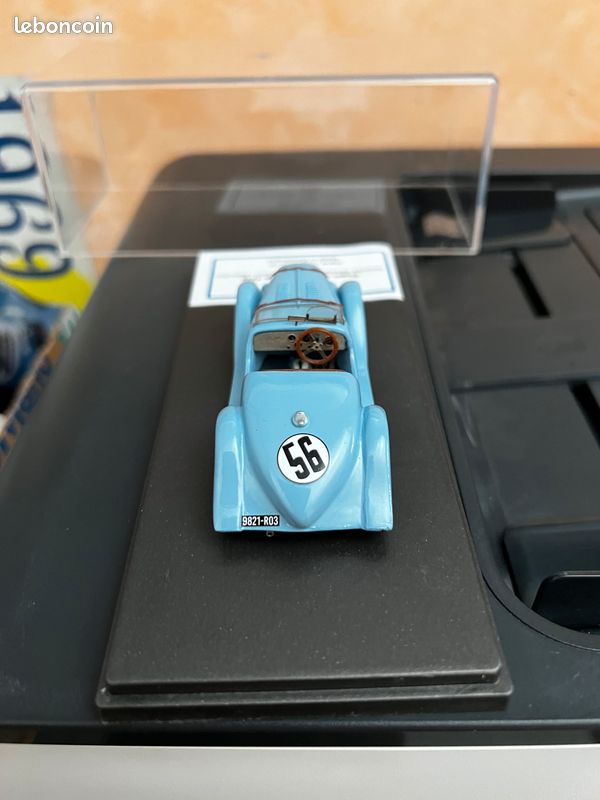 Miniature NO SPARK Monopole X88 #49, 24h Du Mans 1956, 1/43 GCAM, édition Limitée