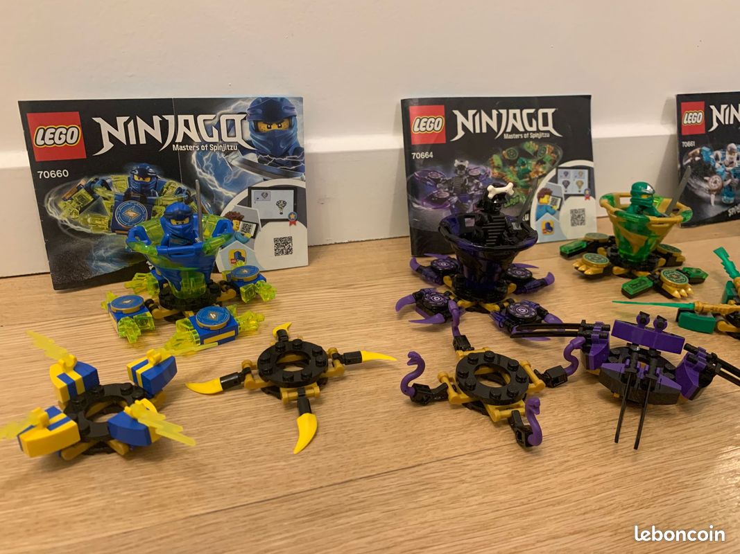 Spinner Ninjago 70660 LEGO Ninjago Toupies 70660, 70661, 70664