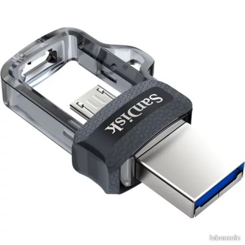 Clef usb dual drive sandisk m3.0 (image 2)