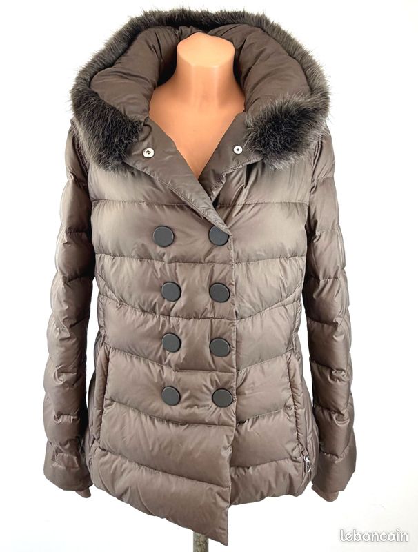 Doudoune HIGH USE By Claire Campbell - Taille F42 - Couleur Marron/bronze - Parfait état
