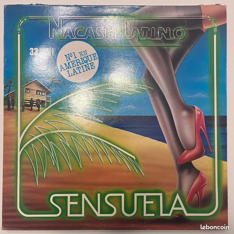 Nacash Latino 🎵 Sensuela 💥 Vogue 🎼 Vinyle 🧨 12" 🎶 33 ⅓ RPM 💥 1984 France (image 1)