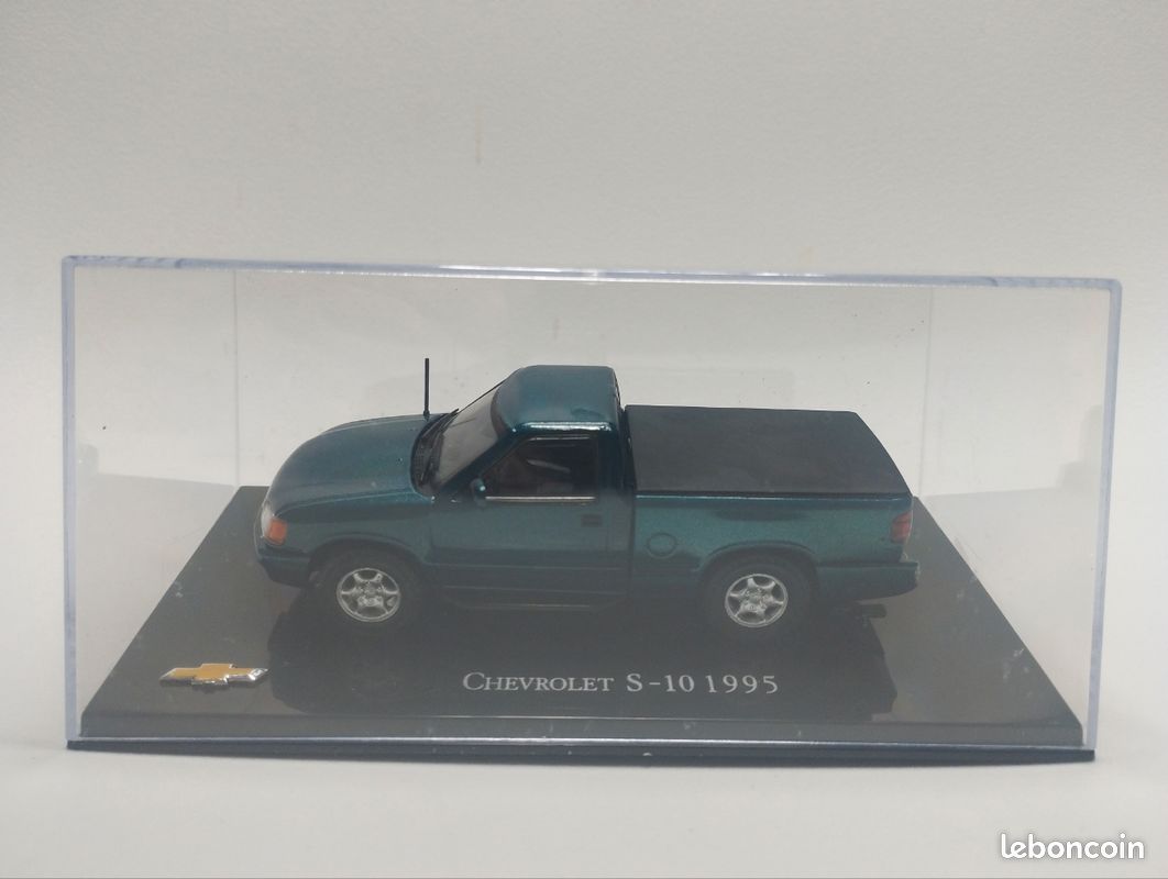 Modèle Réduit Chevrolet S-10 1995 IXO 1/43 - Neuf En Boîte, Couleur Verte, échelle 1/43