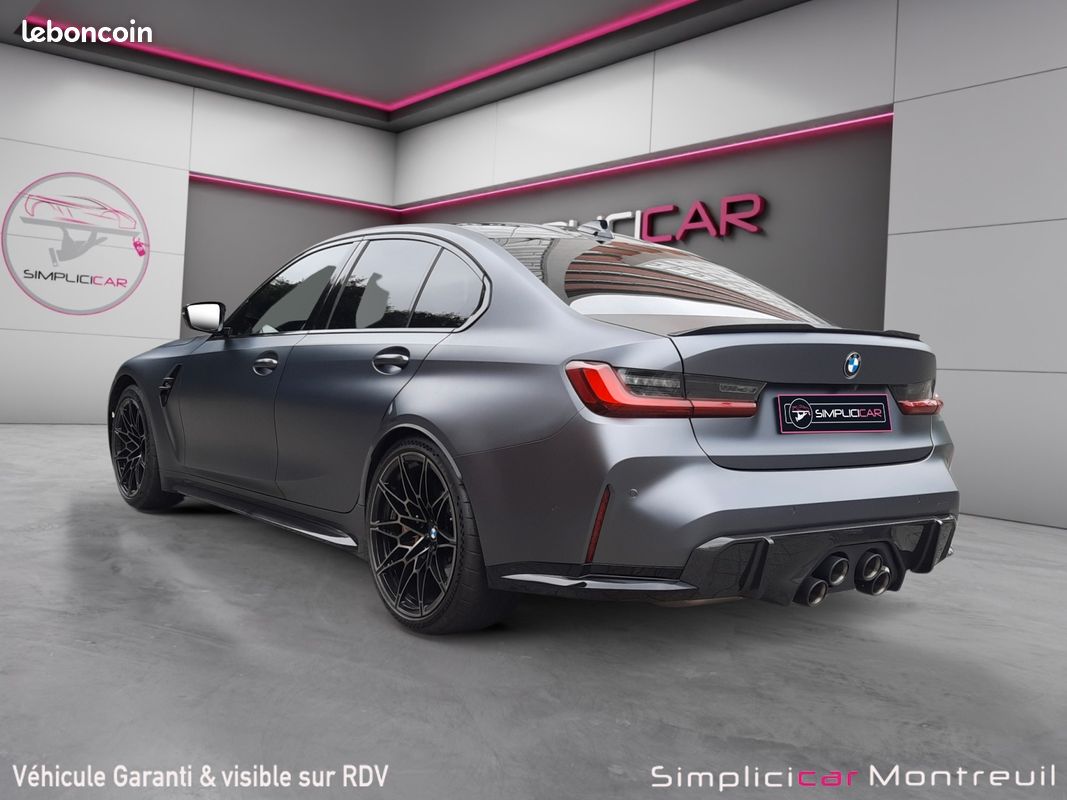 BMW M3 COMPETITION 510 ch BVA8 propulsion configuration unique garantie 12 mois (image 3)