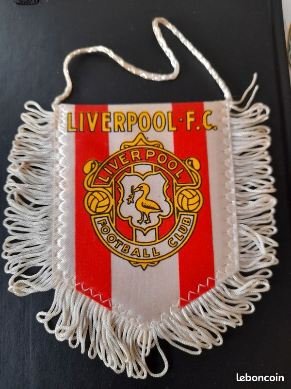 Fanion Liverpool FC En Tissu - Supporteur Angleterre, Neuf, Multicolore