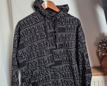 Sweat À Capuche Stranger Things Tie-Dye Pull&Bear pour homme en coloris Bleu
