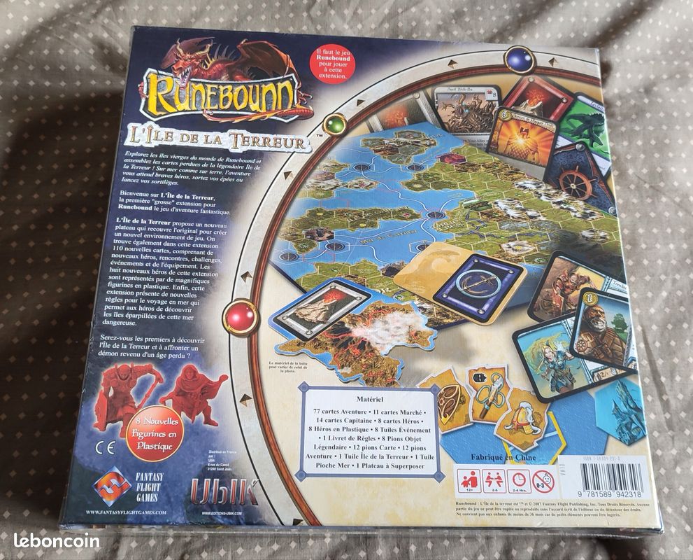 Runebound extension Pris dans la toile - la boutique de jeux