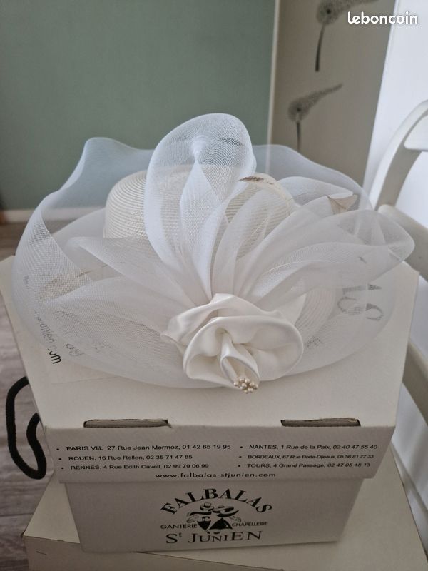 Chapeau cérémonie femme Falbalas (image 8)
