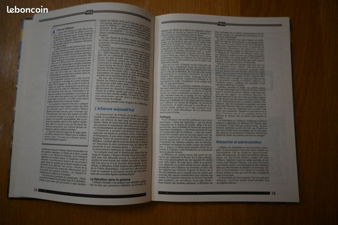 Star Wars - Le Guide De L'Alliance Rebelle JDR (Descartes, 1991) état Neuf