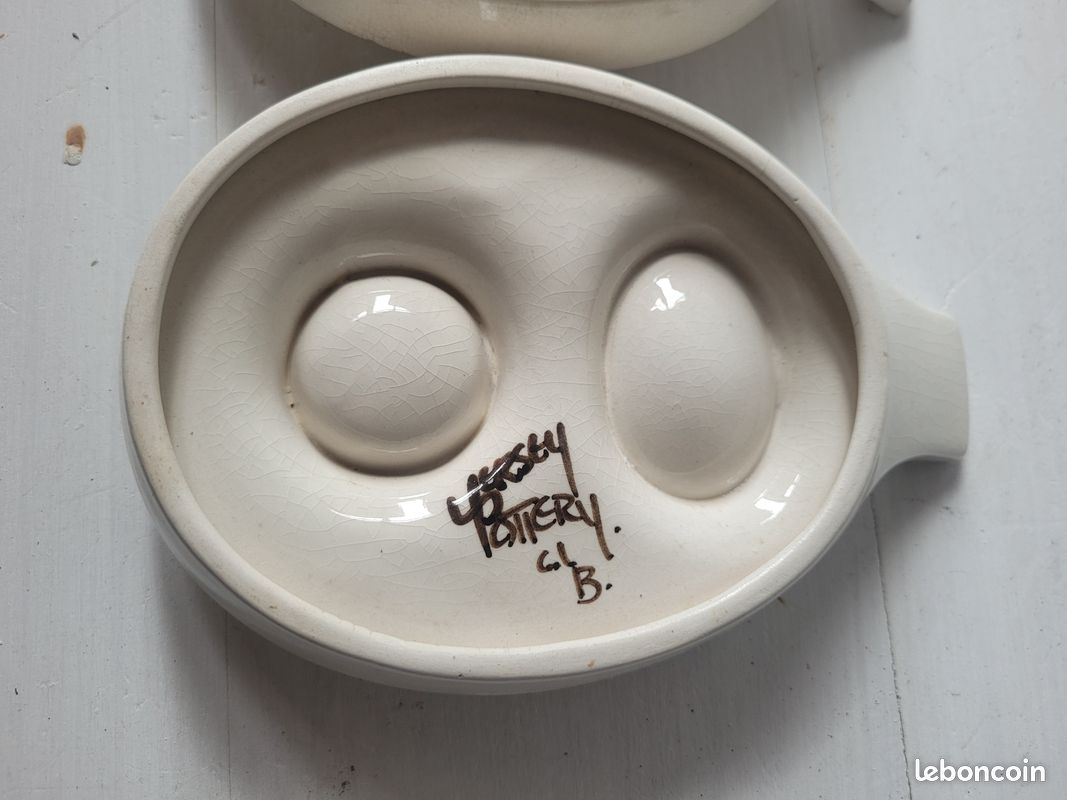 2 coquetiers Jersey Pottery (image 4)
